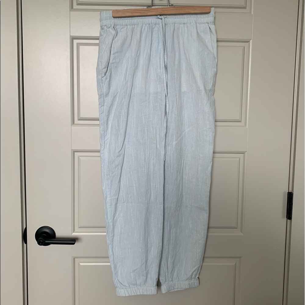 J.Crew Linen Blend Jogger Pants